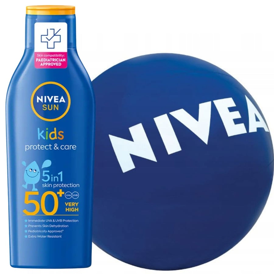 

Nivea Kids Защита и увлажнение SPF50 + Пляжный мяч