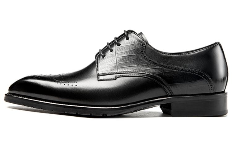 

Туфли AOKANG Dress Shoes Men Low-Top, черный