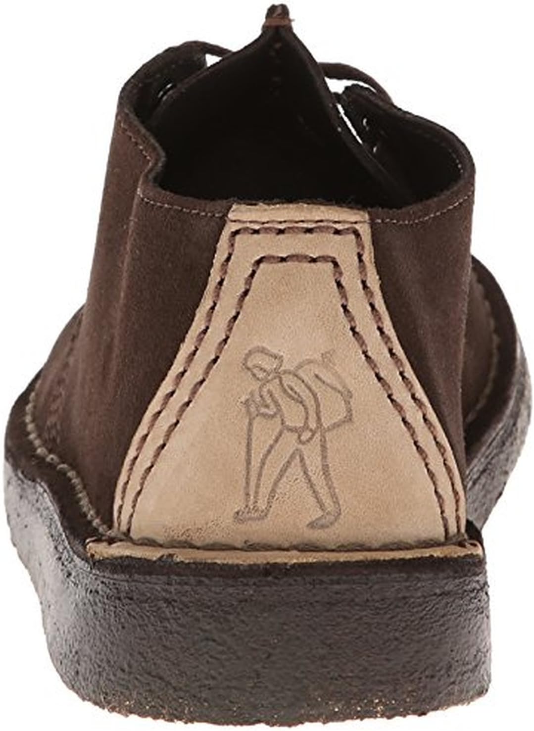 Мужские ботинки Clarks Desert Trek, коричневый — фото 3