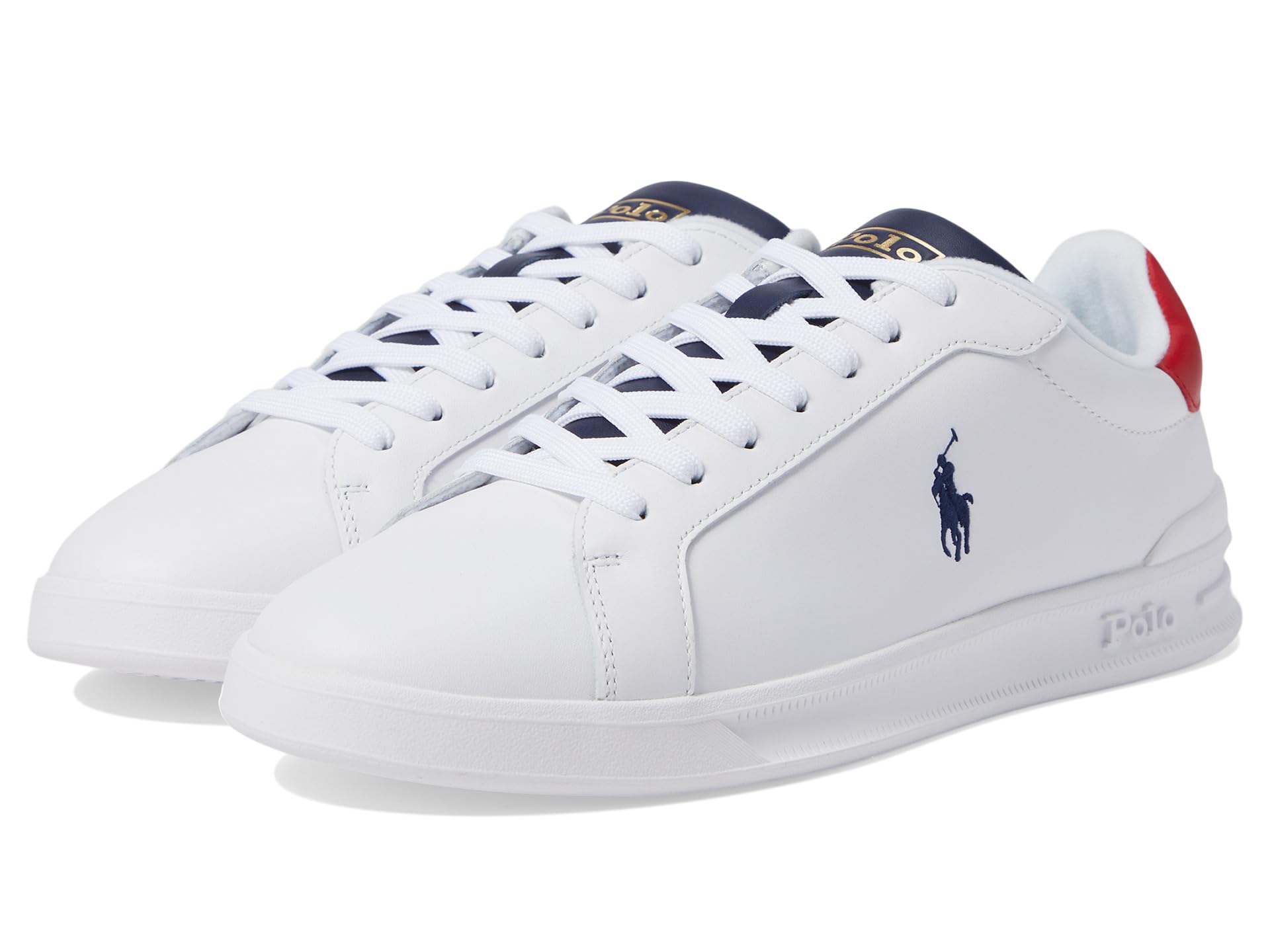 

Кроссовки Polo Ralph Lauren Hrt Ct Ii, White/Red/Blue