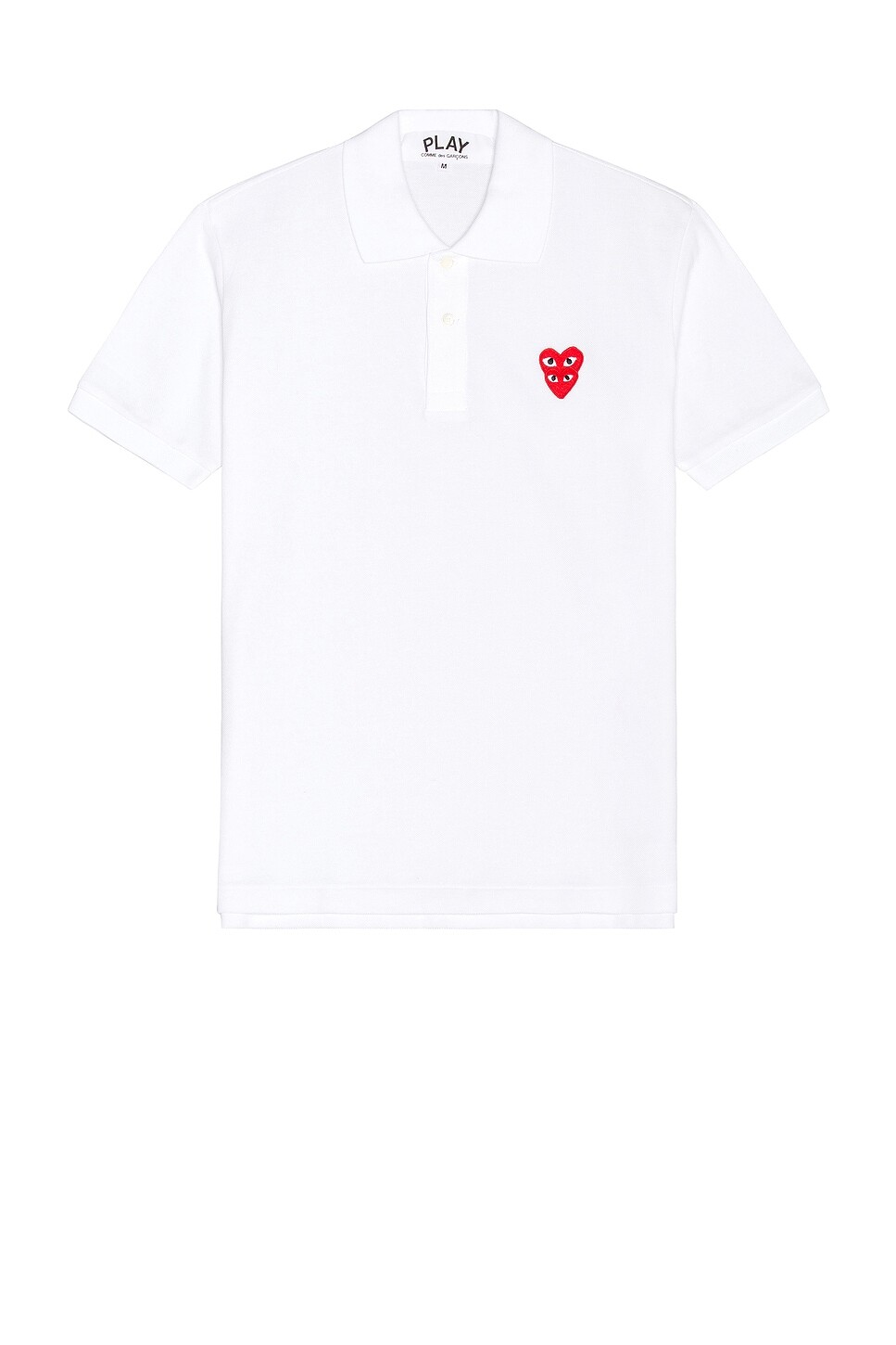

Футболка-поло Comme Des Garcons Play, белый