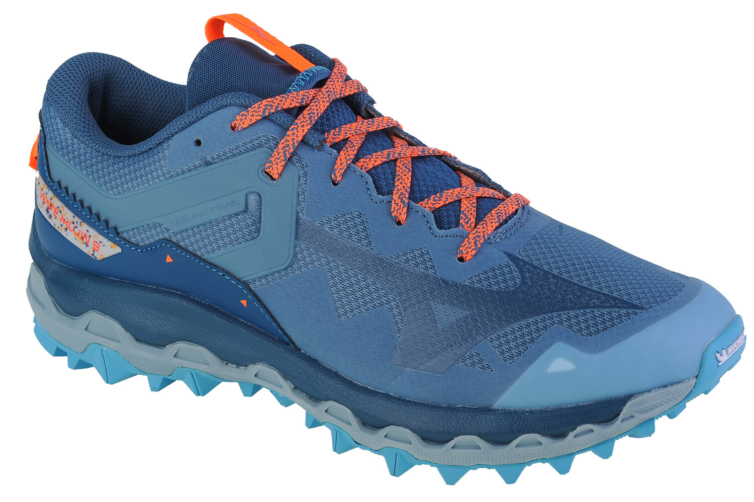 

Кроссовки Mizuno Wave Mujin 9, синий/оранжевый