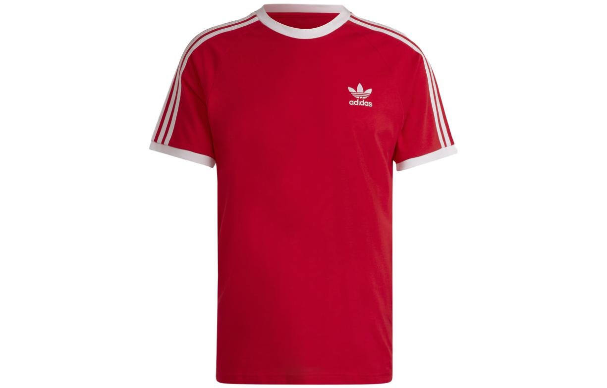 

Футболка мужская ADICOLOR CLASSICS 3-STRIPES красная Adidas Originals, красный