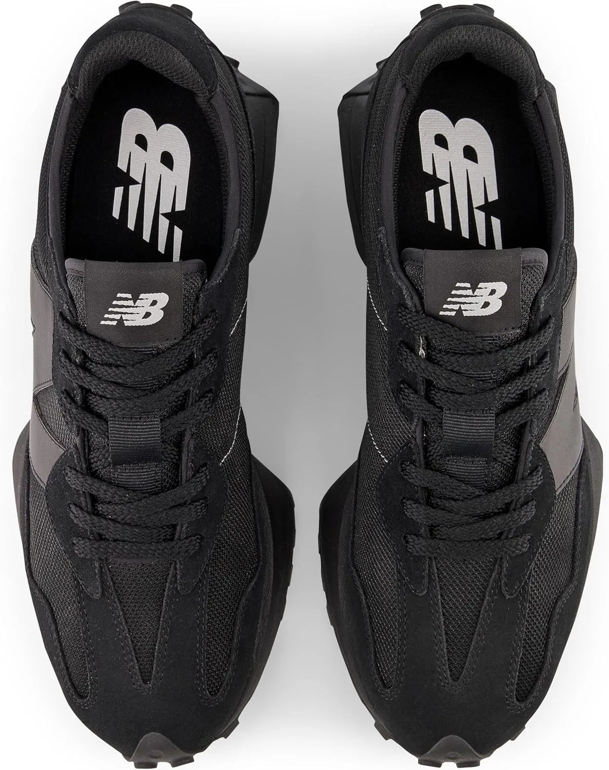Кроссовки New Balance 327 для мужчин, черный — фото 4