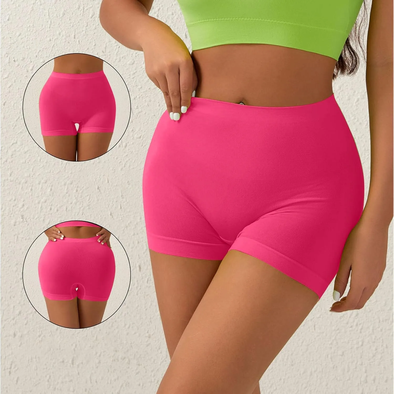 Женские шорты для йоги High Waisted с эффектом подтяжки — фото 2