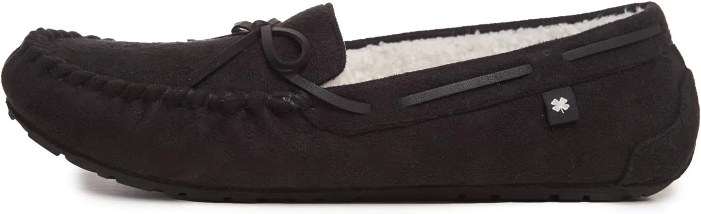 Мужские мокасины Lucky Brand из микрозамши с подкладкой из искусственной шерпы, Black — фото 2