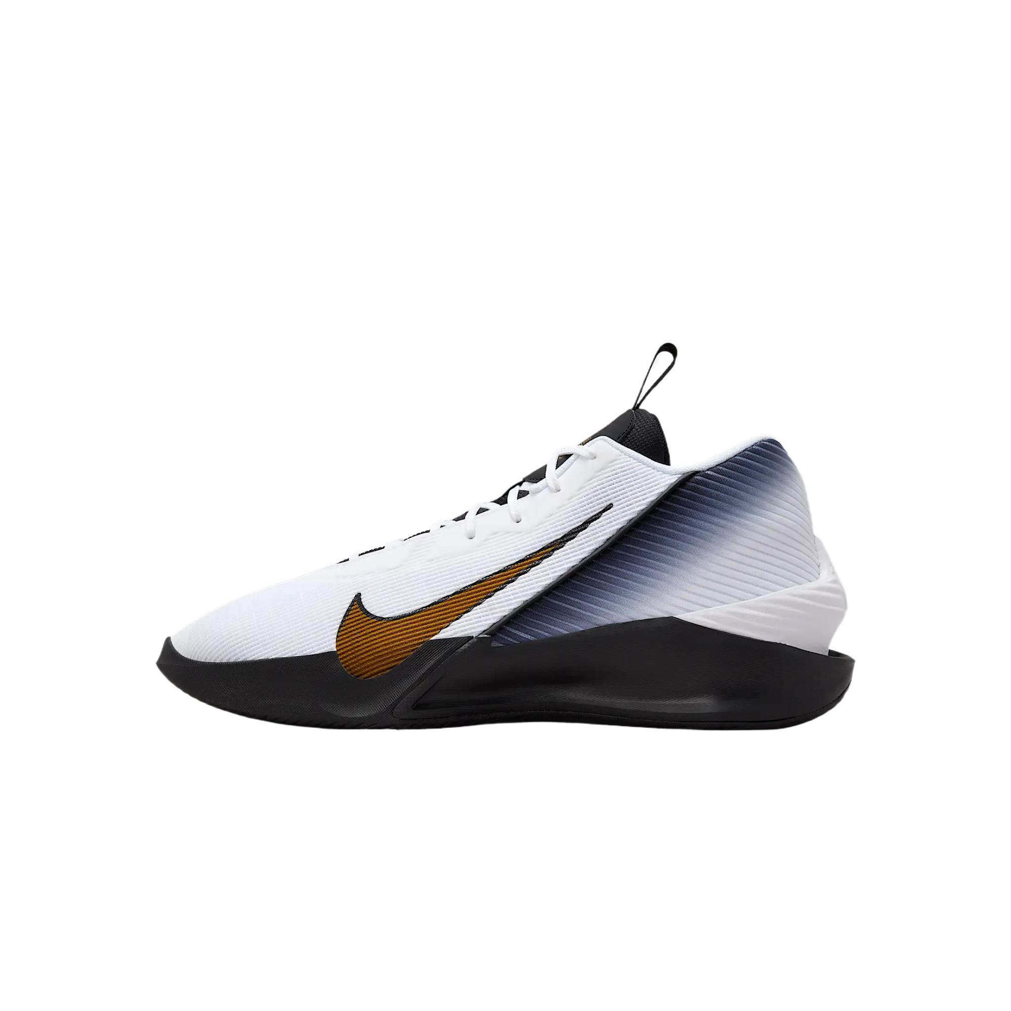 

Nike Баскетбольные кроссовки GT Jump Academy Mid Top мужские, белые, черные, металлик, золото