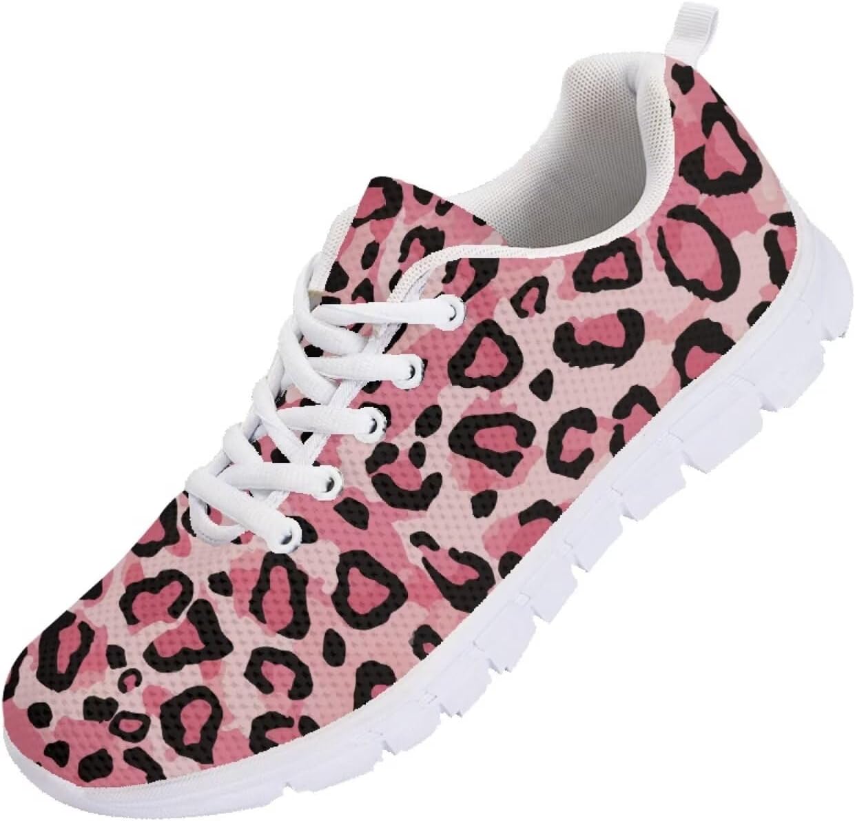 

Мужские кроссовки Funnydude Funny Print для прогулок, тенниса, легкие повседневные кеды для спортзала, путешествий и работы, розовый