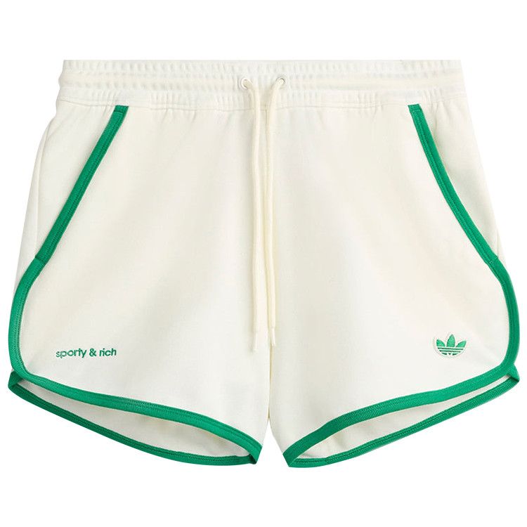 

Шорты adidas x Sporty & Rich Shorts, Off White
