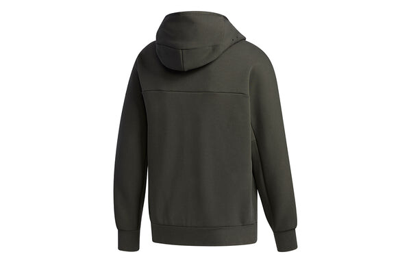 Куртка adidas O1 HTT Music Logo Casual Sports Hooded Jacket Brown, коричневый — фото 2