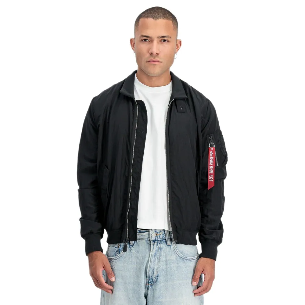 

Куртка-бомбер Alpha Industries Ripstop Flying, черный