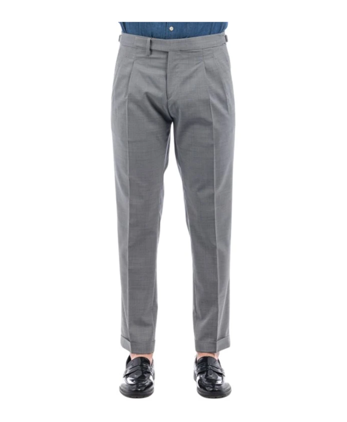 

Классические брюки для отдыха из шерстяной смеси Briglia, серый