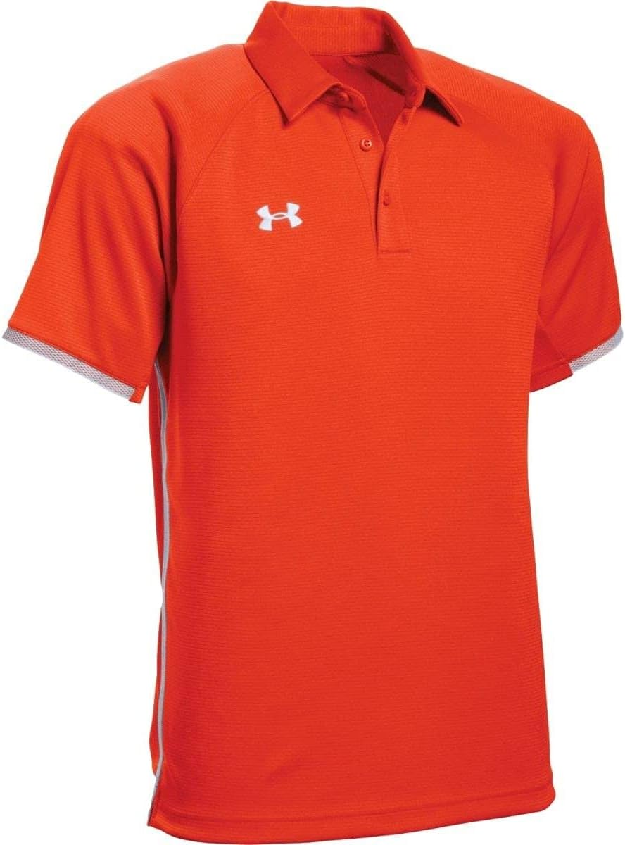 

Under Armour мужская футболка-поло Rival, Dark Orange | White, Белый, Under Armour мужская футболка-поло Rival, Dark Orange | White