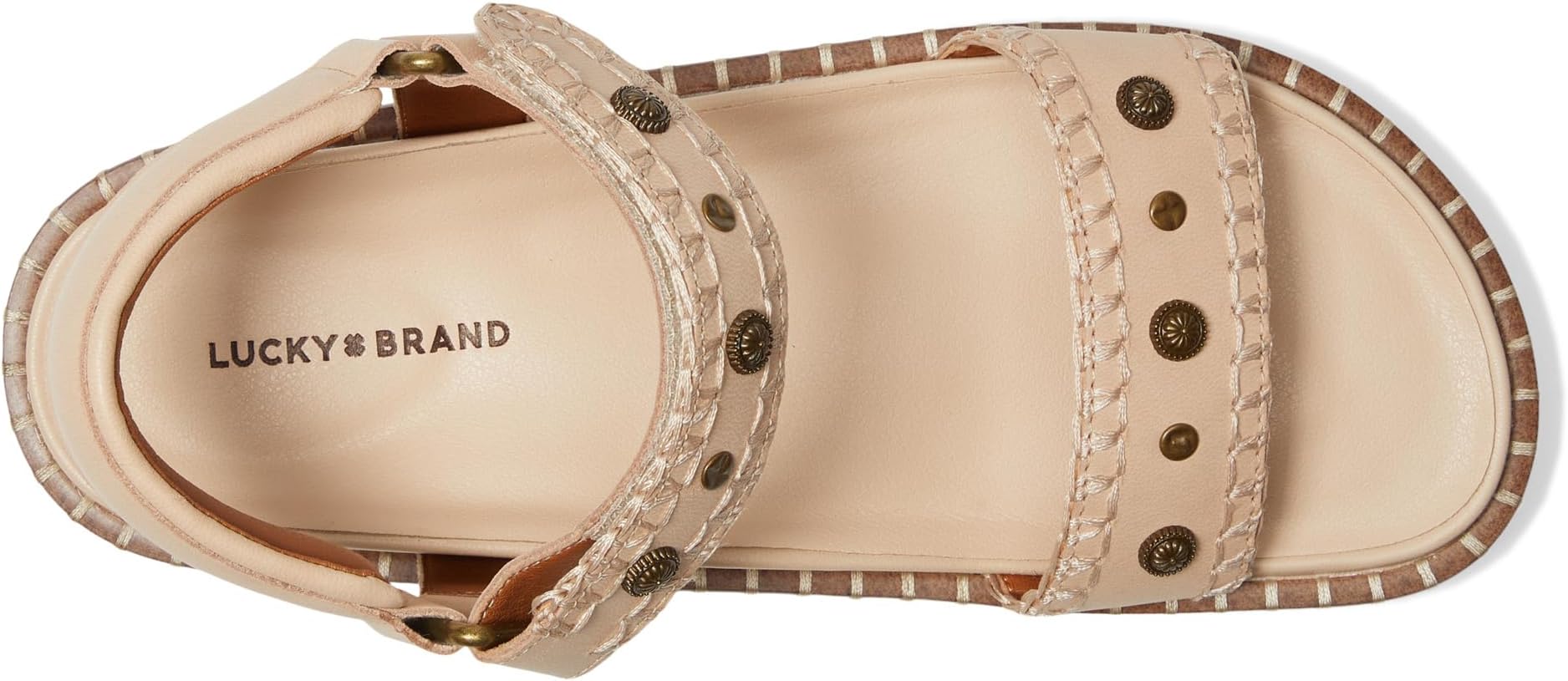 Женские сандалии Ullani на платформе с шипами Lucky Brand, Murex — фото 2