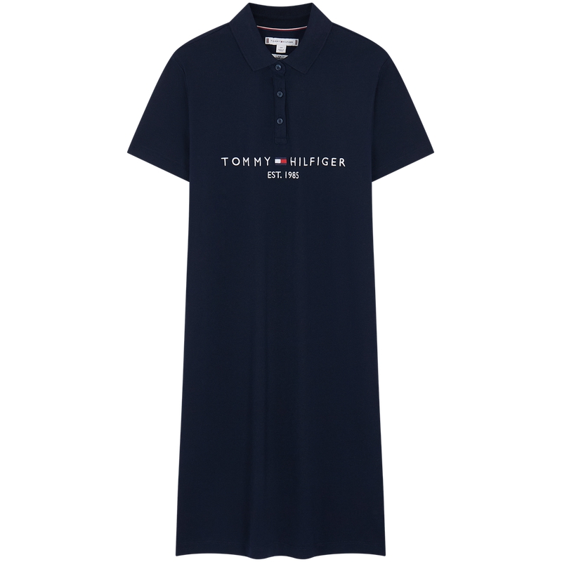 

Женское платье с коротким рукавом Tommy Hilfiger, синий