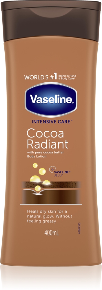 

Увлажняющий лосьон для тела Cocoa Radiant с маслом какао Vaseline, 400 мл