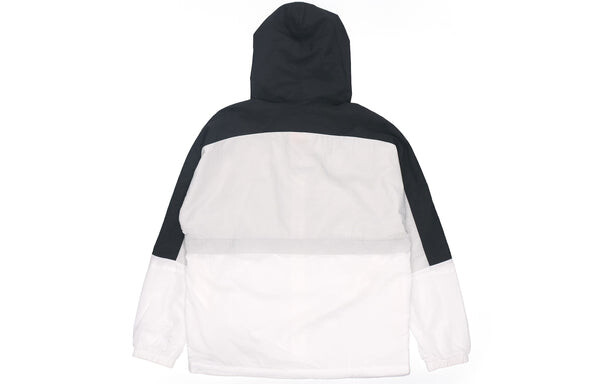 Куртка Men's Nike Casual Sports Windproof Hooded Woven Autumn Colorblock Jacket, цвет colorblock — фото 3