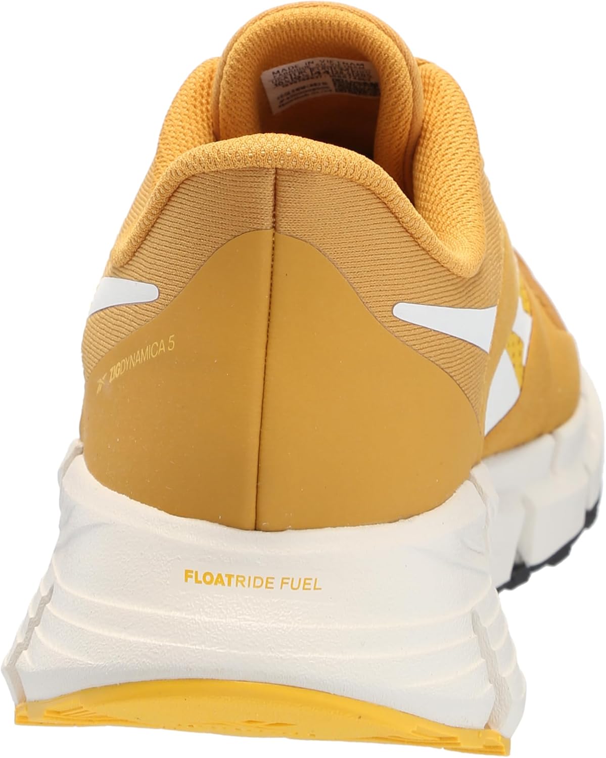 Кроссовки Reebok для взрослых унисекс Zig Dynamica 5, желтый/золотой — фото 3