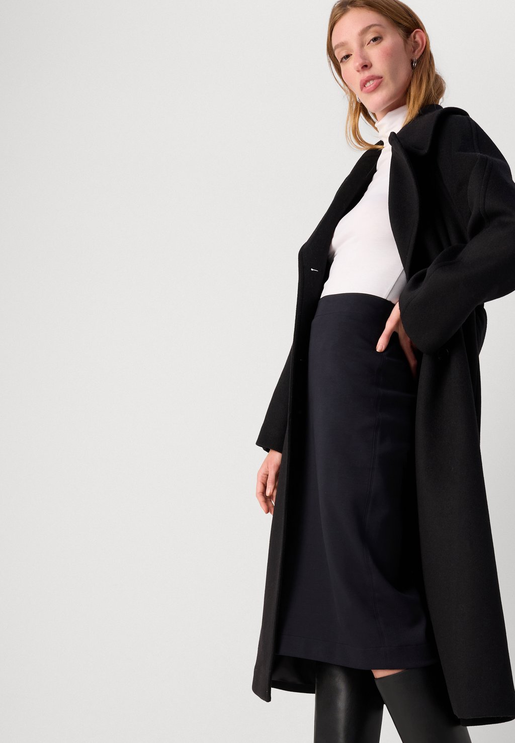 

Юбка-карандаш SKIRT MIDI LENGHT Marc O'Polo, темно-синий