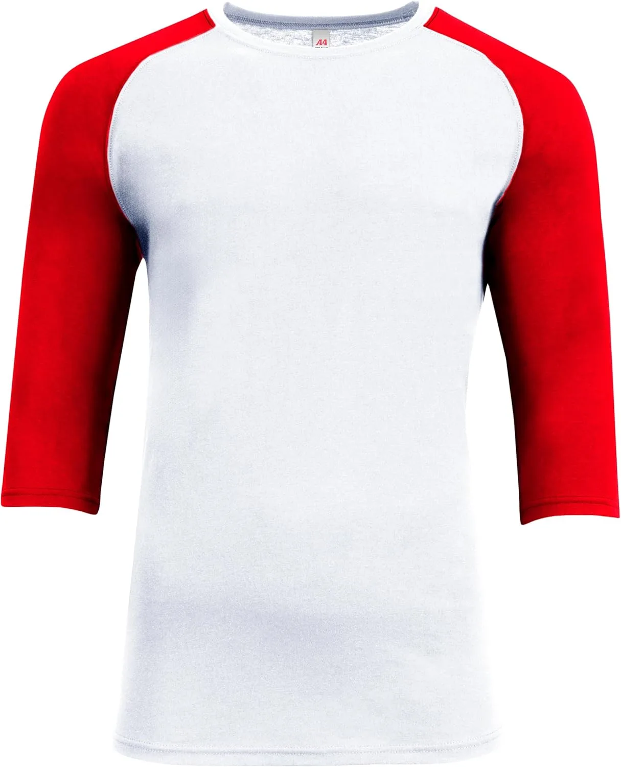 

Футболка A4 N3514 мужская Softek с рукавом 3/4 и реглан