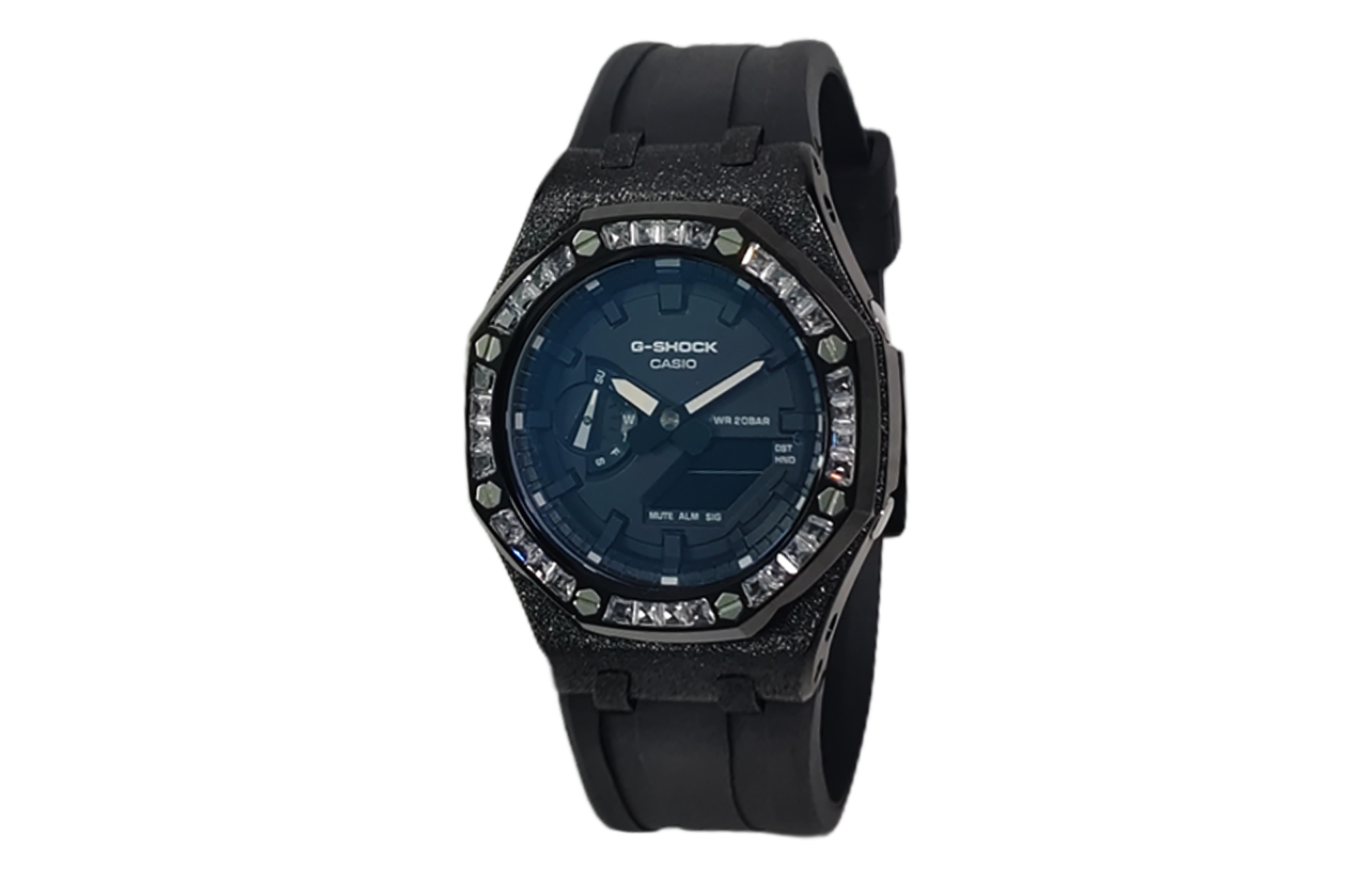 

CASIO Часы Retrofit Series GA2100 Collection Quartz Movement Watch Unisex Black Dial