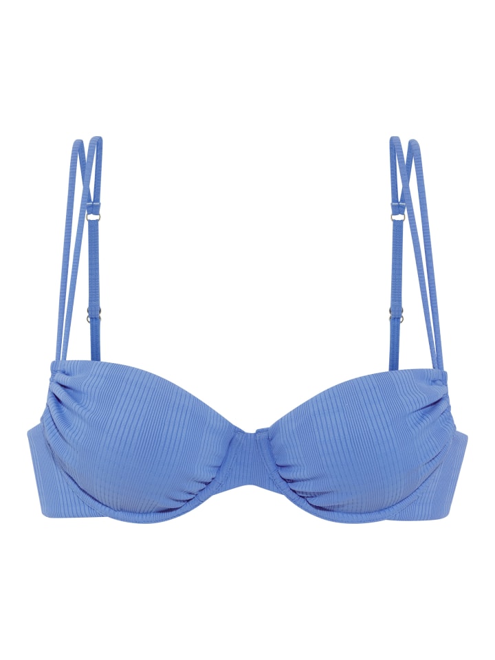 

Copenhagen Studios Бикини-топ на косточках синего цвета