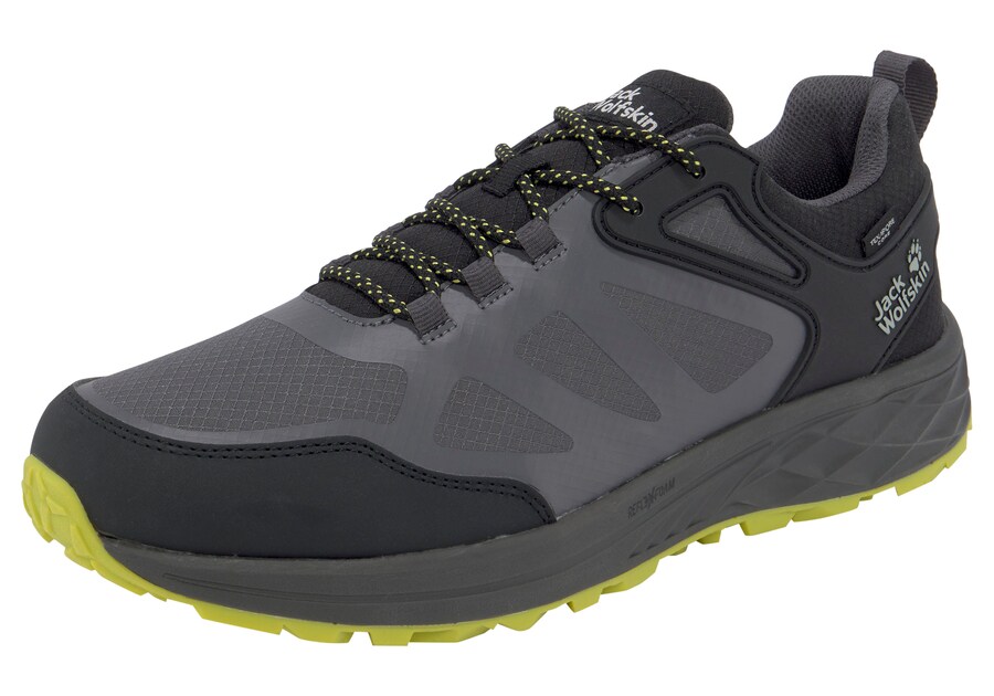 

Треккинговые ботинки JACK WOLFSKIN Flats Athletic Hiker, черный