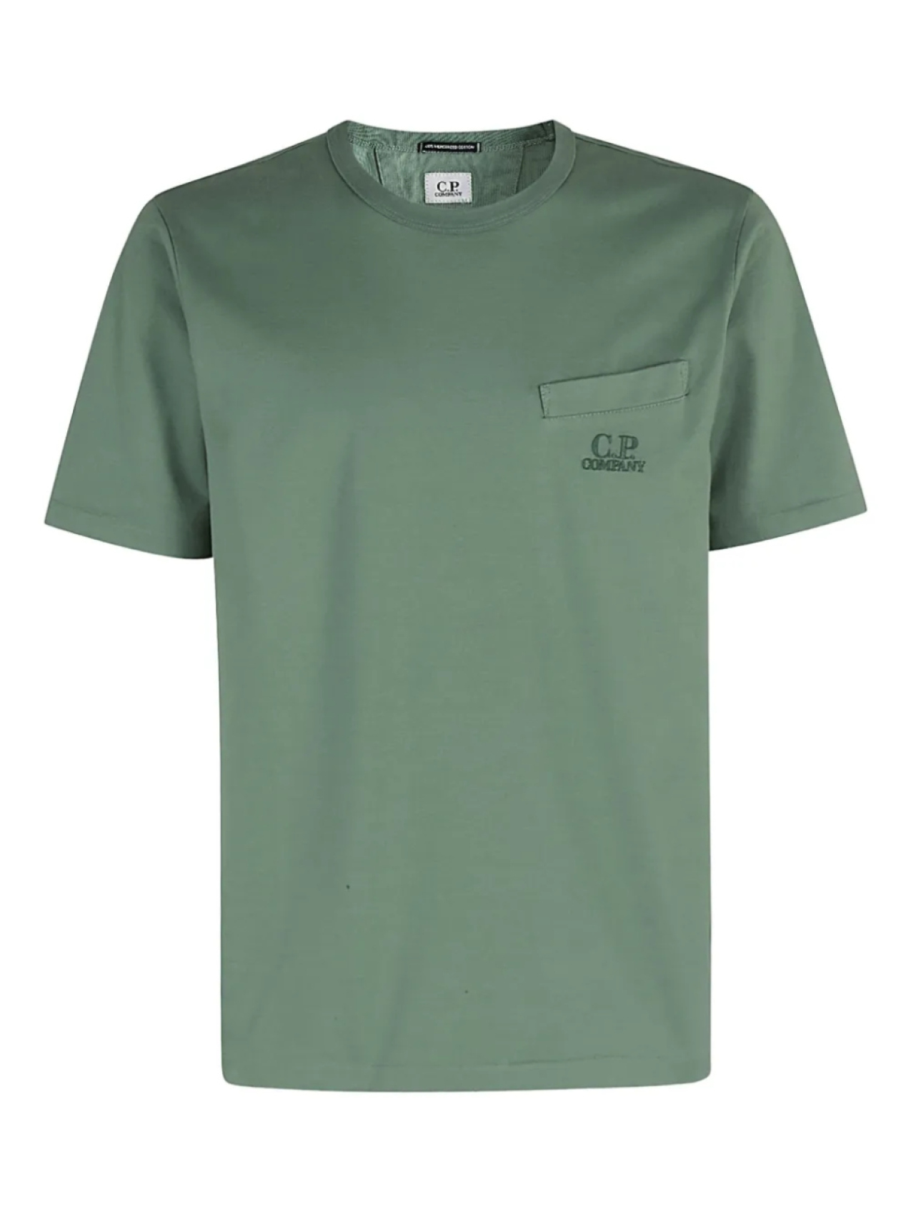 

Футболка CP Company Kids из хлопка с декорированными карманами C.P. Company Kids, зеленый