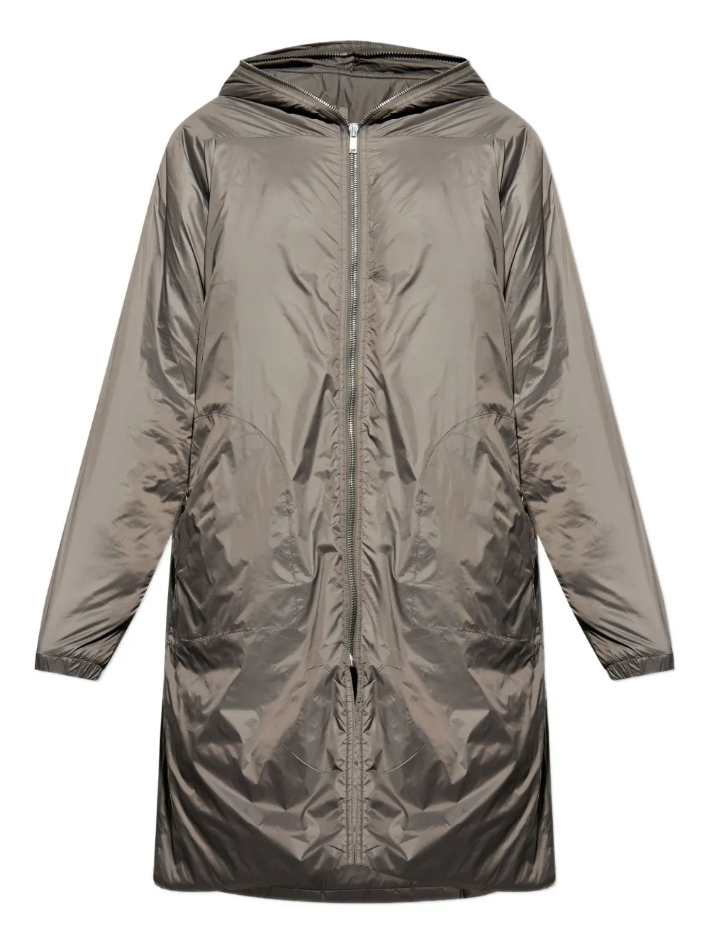 

Куртка с капюшоном на молнии Rick Owens Drkshdw, серый