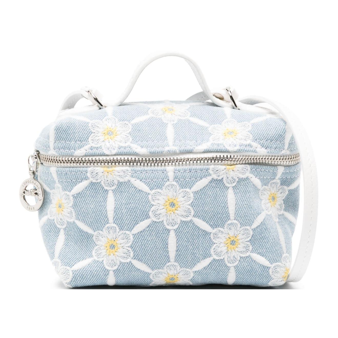 

Сумка Le Pliage Collection Canvas, Клатч, Сумка через плечо, Миниатюрная женская сумка-кроссбоди Небесно-голубая LONGCHAMP