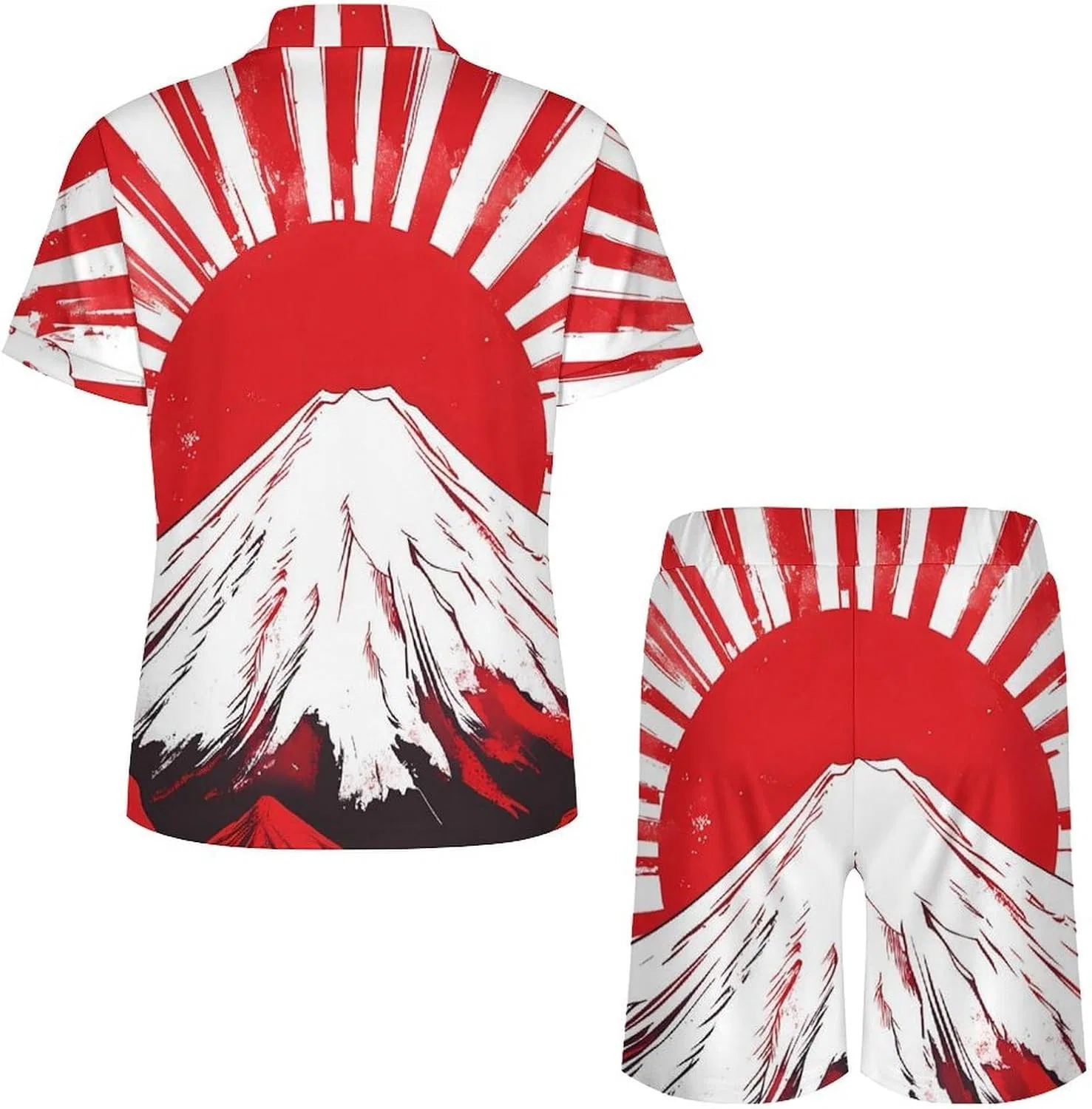 Спортивный костюм с принтом Fuji Mountain, Generic, 2 предмета, Style — фото 4