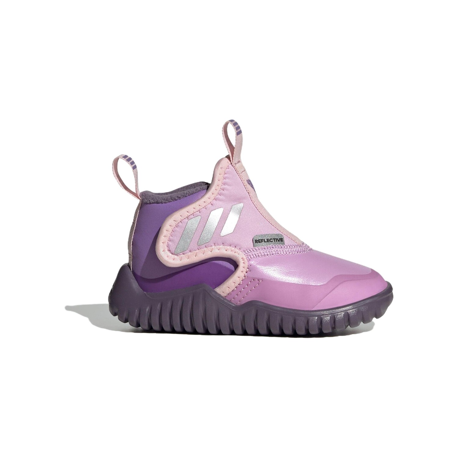 Кроссовки adidas Rapidazen Slip-on Toddler Shoes TD High-top Pulse Magenta/Pulse Mint/Purple Rush, фиолетовый — фото 2