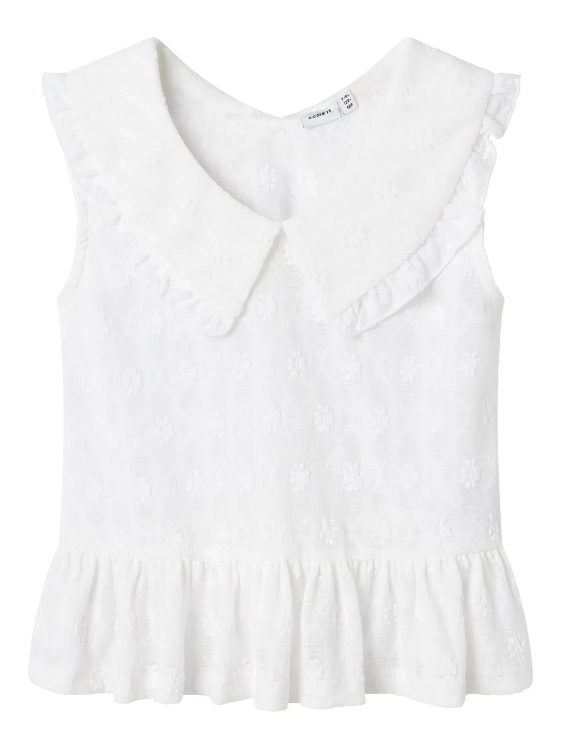 Топ с V-образным вырезом Name it, bright white