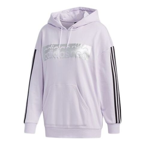 

Толстовка с капюшоном neo casual sports свитер фиолетовый Adidas, фиолетовый