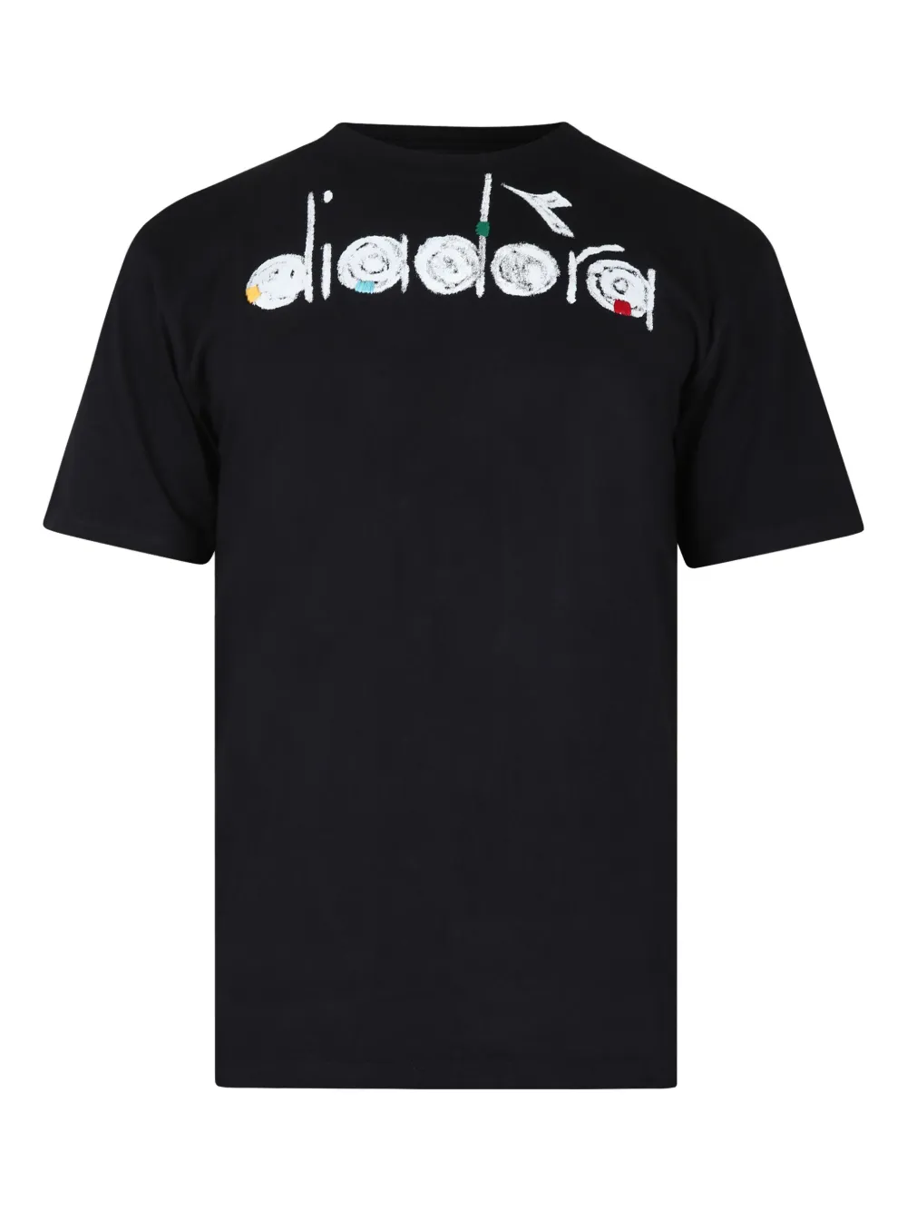 

Футболка с логотипом Diadora Junior, черный
