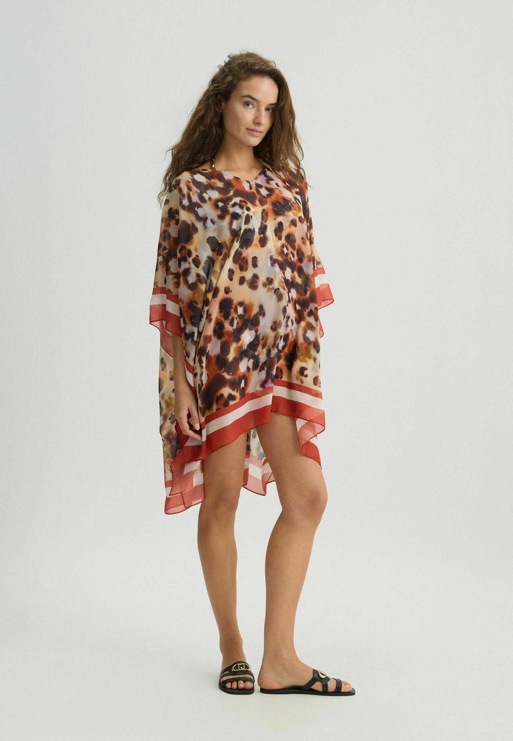 

Повседневное платье CAFTAN WITH PRINT LIU JO, мультиколор