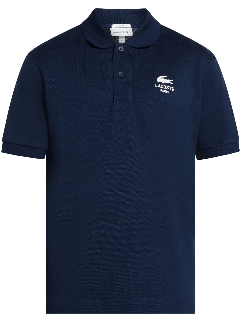 

Рубашка поло с принтом Lacoste, синий