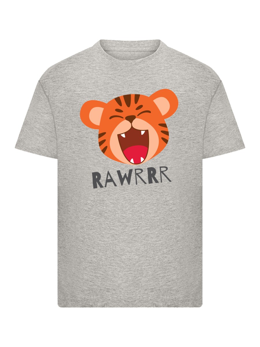 

Рубашка F4NT4STIC Tiger Süßes Tier, серый