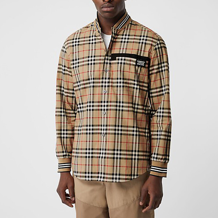 Рубашка мужская Burberry — фото 3