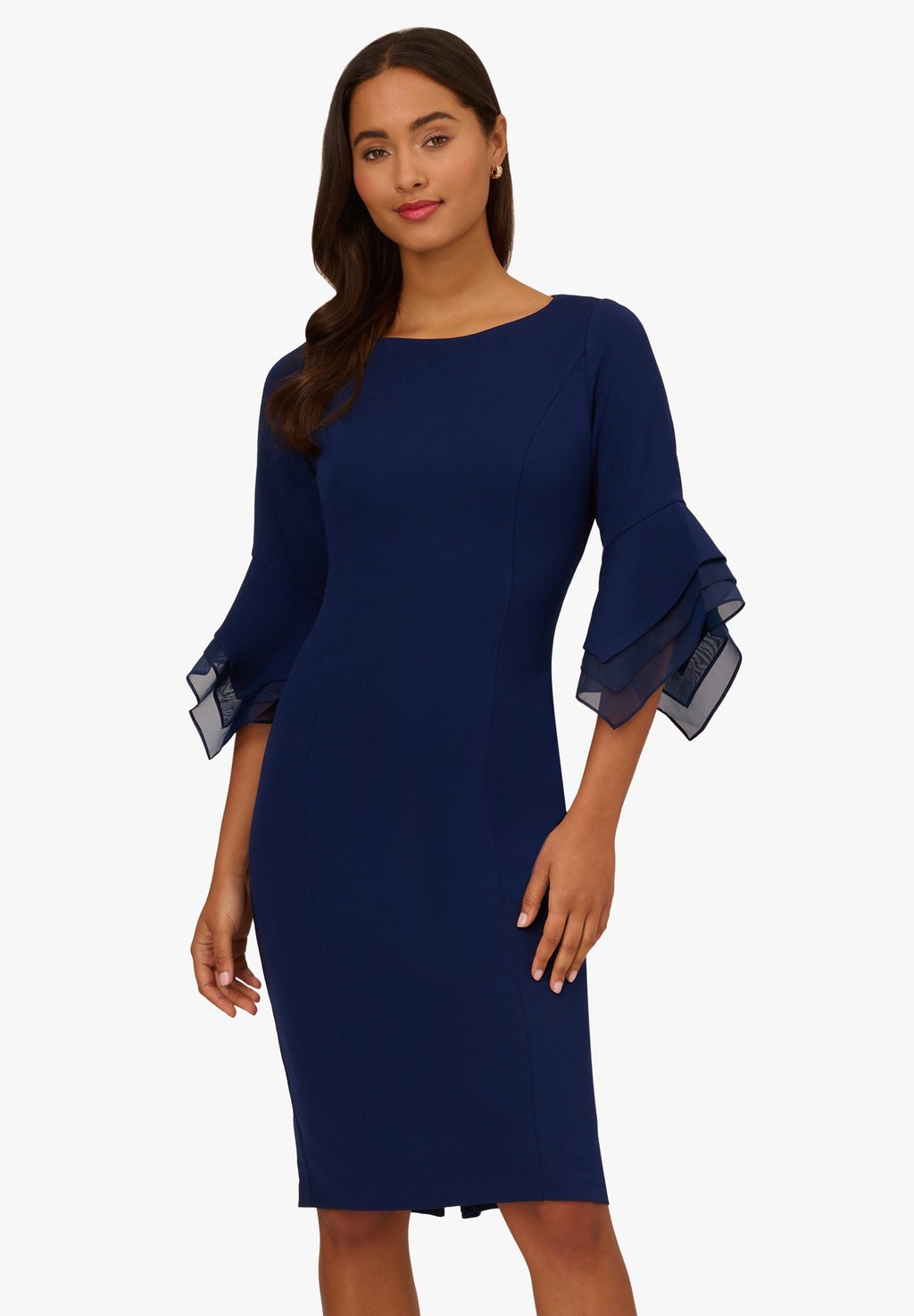 

Повседневное платье Shift dress Adrianna Papell, темно-синий