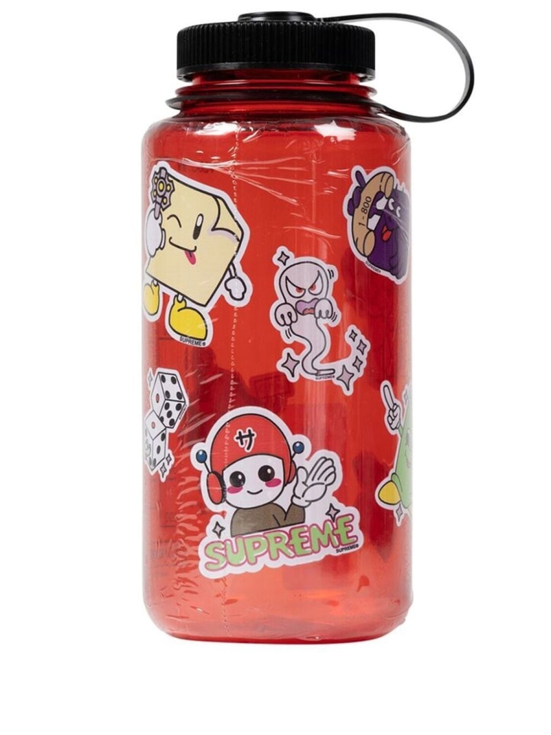 

Supreme бутылка для воды Characters из коллаборации с Nalgene, красный