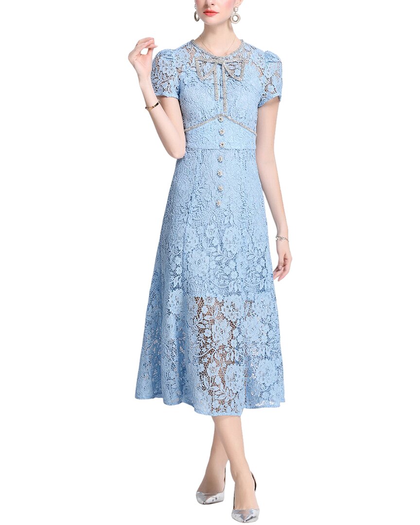 

Платье Dza Midi, синий