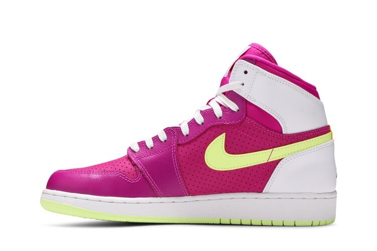 Кроссовки Air Jordan 1 Retro High GG 'Fuchsia Flash', фиолетовый — фото 3
