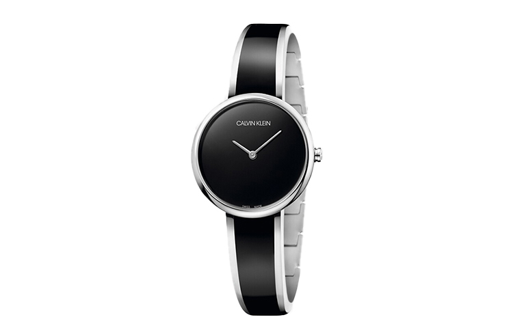 

Calvin Klein Часы CK Quartz Collection Wrist Watch Quartz Movement Steel Strap 30mm Black Dial Women's Watch