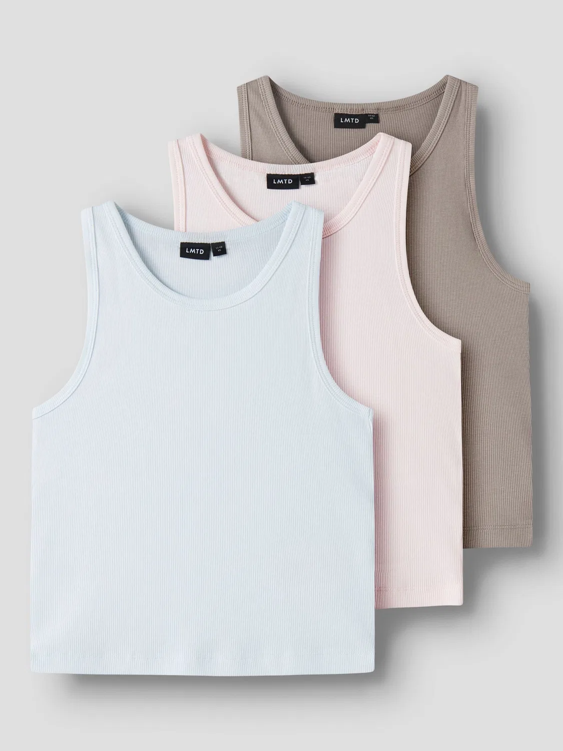 Топ Lmtd, Pastel Blue/Brown/Pastel Pink — фото 3