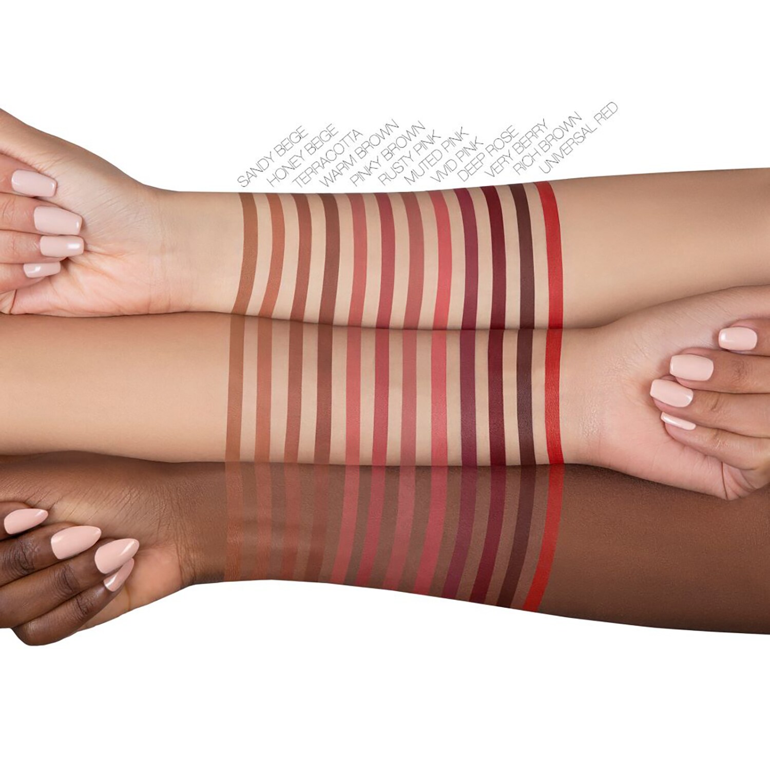 Карандаш для контура губ Lip Contour 2.0 Lippenkonturenstift Huda Beauty, Honey Beige (0,5 g) — фото 2