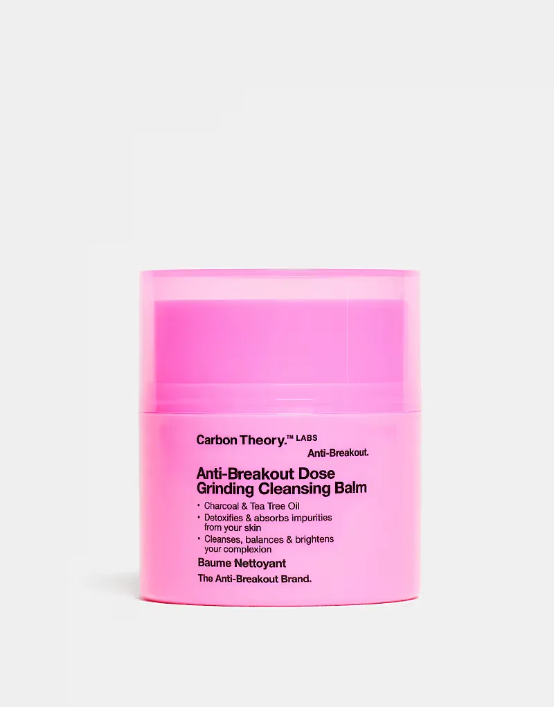 Гель для умывания Carbon Theory — Очищающий бальзам Anti-Breakout Charcoal Dose Grinding Cleansing Balm