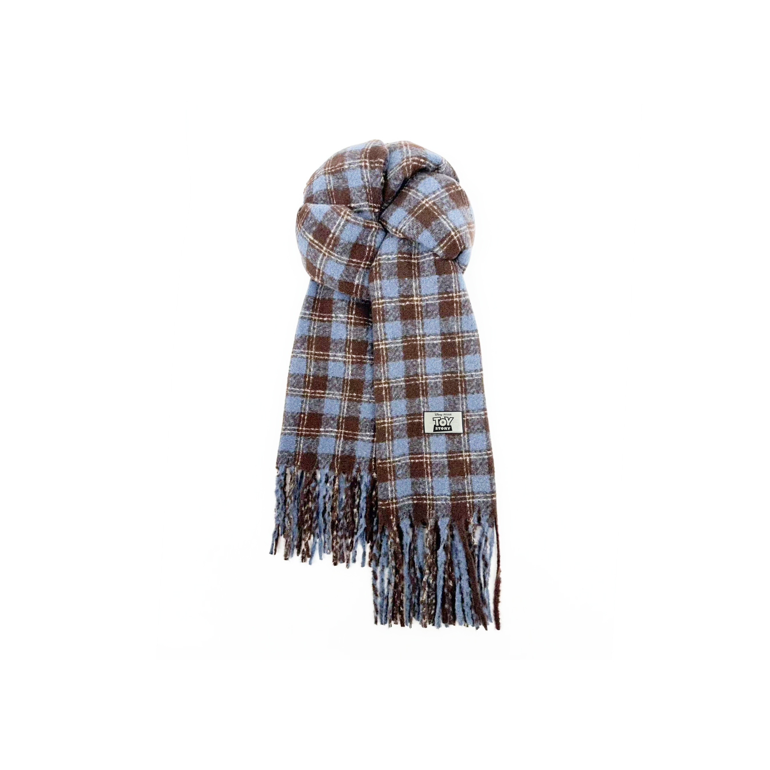 

Disney Вязаный шарф унисекс, Purple Plaid