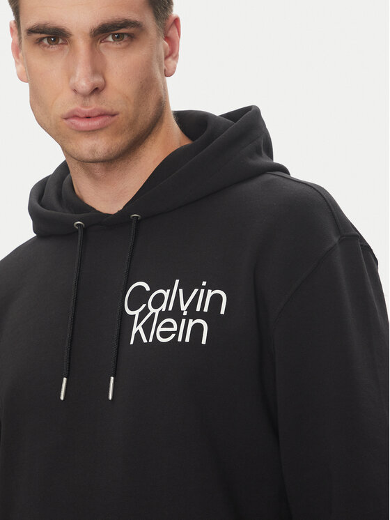 Толстовка обычного кроя LV04RC288G Calvin Klein, черный — фото 4