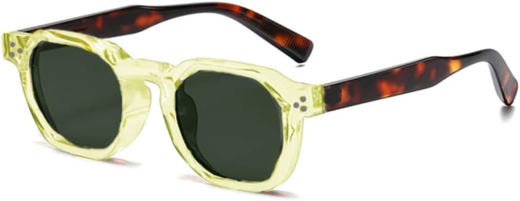 

Солнцезащитные очки с защитой от УФ-излучения UV400 | Овальные линзы Rivet с леопардовым принтом | Яркие линзы для занятий спортом на открытом воздухе и вождения DSVIGF, Yellow Leopard Green